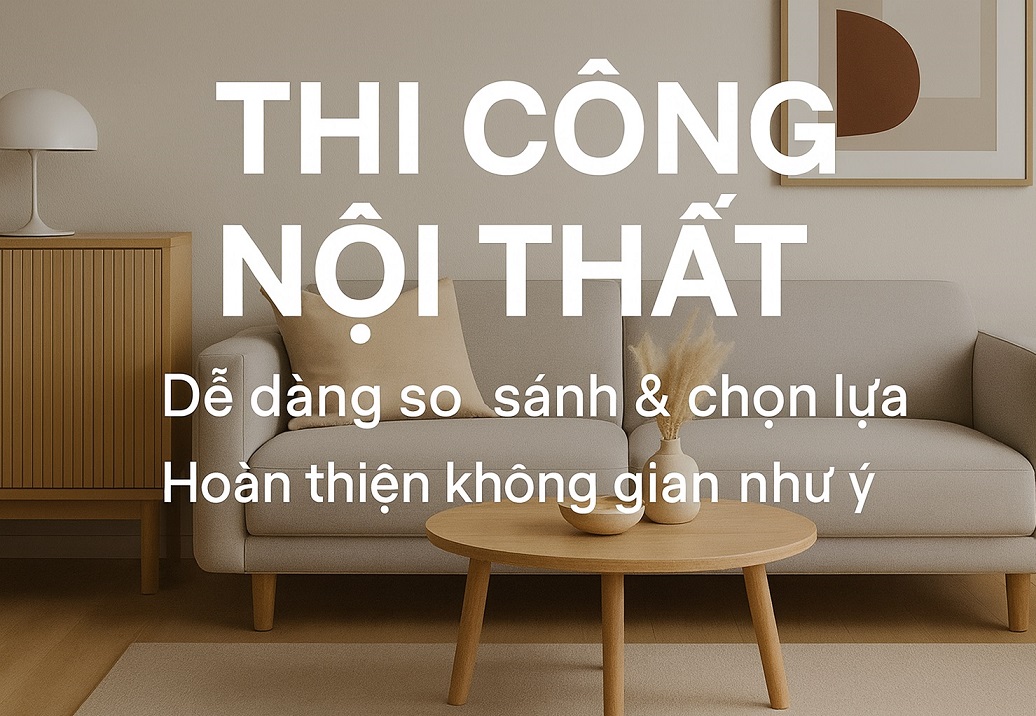 Lựa chon đơn vị nội thất uy tín và chuyên nghiệp